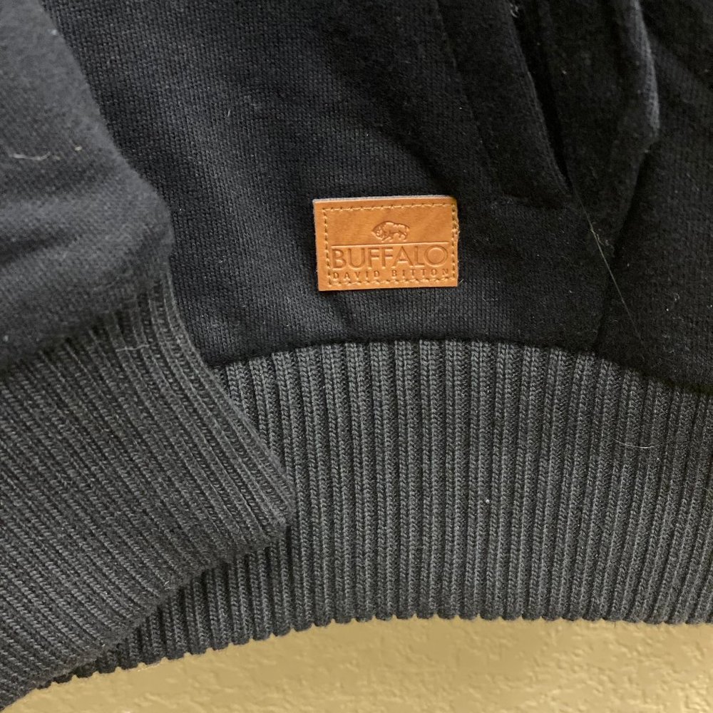 Heavy, Winter, Black, Hoodie Jacket - Picture 3 of 6